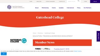 
                            12. Gateshead College | NEECC