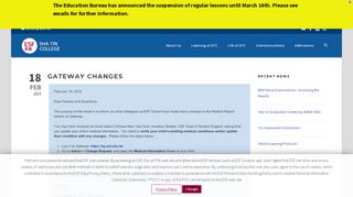 
                            3. Gateway Changes - Sha Tin College