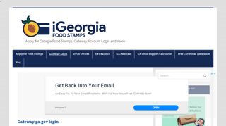 
                            8. Gateway.ga.gov login - Georgia Food Stamps Help