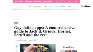 
                            5. Gay dating apps: A comprehensive guide to Jack'd, Grindr, Hornet ...