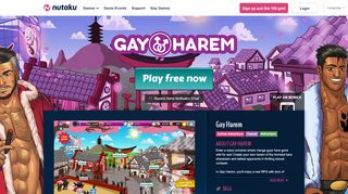 
                            3. Gay Harem - Action Adventure Sex Game | Nutaku