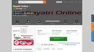 
                            2. Gayatri Online, Jillellaguda - Gaytri Online - Internet Service Providers ...