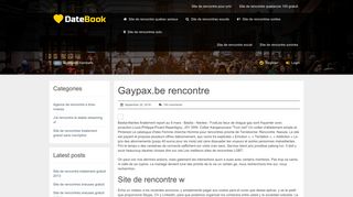 
                            4. Gaypax.be rencontre – Site de rencontre i love you - Dating Portal