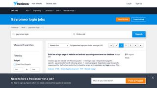 
                            12. Gayromeo login Jobs, Employment | Freelancer