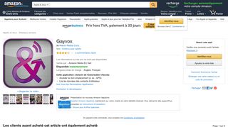 
                            6. Gayvox: Amazon.fr: Appstore pour Android