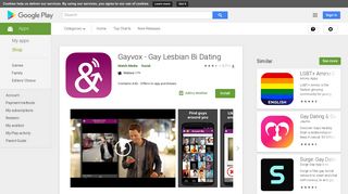 
                            7. Gayvox - Gay Lesbian Bi Dating - Apps on Google Play