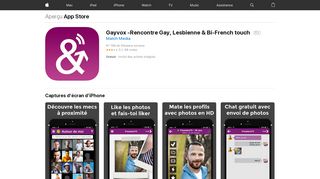 
                            3. Gayvox -Rencontre Gay, Lesbienne & Bi-French touch dans l'App ...