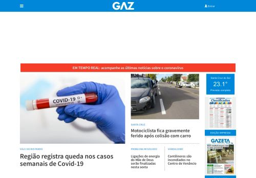
                            6. GAZ - Notícias de Santa Cruz do Sul e Região