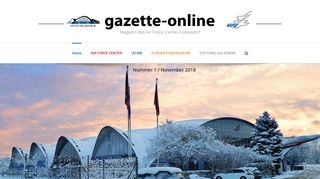 
                            5. Gazette-Online – Magazin des Air Force Center Dübendorf