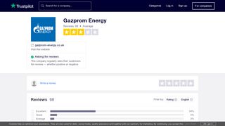 
                            11. Gazprom Energy Reviews | Read Customer Service Reviews of ...