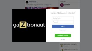 
                            4. GaZtronaut.com - Sign Up and Apply direct online in... | Facebook