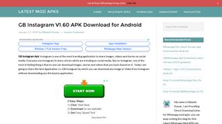 
                            3. GB Instagram v1.60 APK Download for Android - Official