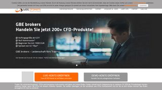 
                            10. GBE Brokers: Broker für Online-Handel von Forex und CFDs