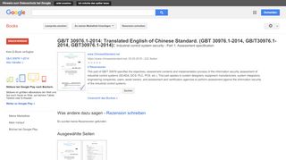 
                            9. GB/T 30976.1-2014: Translated English of Chinese Standard. (GBT ...