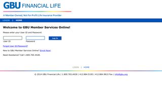 
                            7. GBU Member Services Online Login - GBU Financial Life