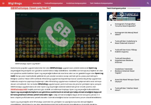 
                            1. GBWhatsApp Open Log Nedir? – Klavyetör