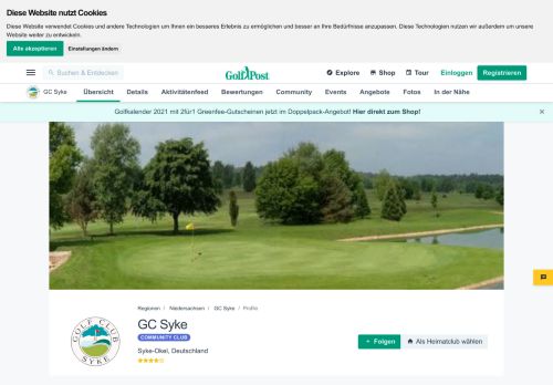 
                            6. GC Syke - Golfen in Niedersachsen - - Golf Post