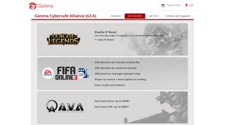 
                            5. GCA - Garena Malaysia- The Official Site