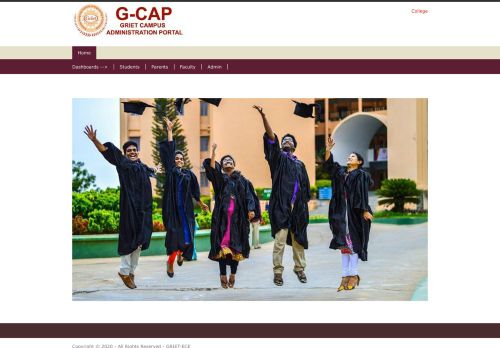 
                            5. GCAP-GRIET CAMPUS ADMINISTRATION PORTAL