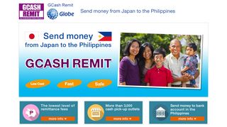 
                            2. GCASH REMIT Send money from Japan to the Philippines.