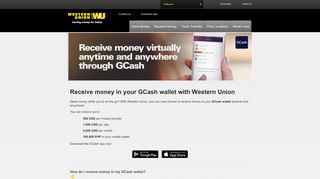 
                            11. GCash - Western Union