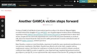 
                            10. GCC Another GAMCA victim steps forward - Migrant-Rights.org