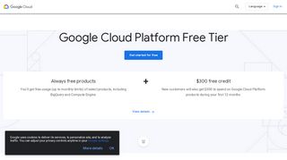 
                            13. GCP Free Tier - Free Extended Trials and Always Free | Google Cloud