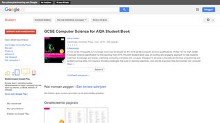 
                            9. GCSE Computer Science for AQA Student Book