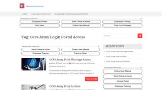 
                            10. Gcss Army Login Portal Access - GCSS Army Portal Access