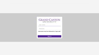 
                            1. GCU Faculty Portal Login - Legacy Portal - Grand Canyon ...