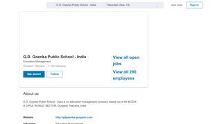 
                            12. G.D. Goenka Public School - India | LinkedIn