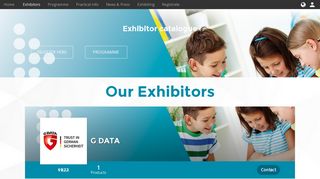 
                            5. Gdata - Exhibitor catalogue / SETT Namur 2019, Namur - Easyfairs