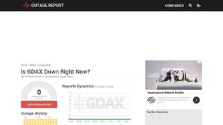 
                            7. GDAX Down? Service Status, Map, Problems History - Outage.Report
