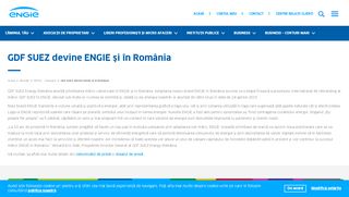 
                            3. GDF SUEZ devine ENGIE și în România – Engie