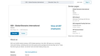 
                            12. GDI - Global Domains International | LinkedIn