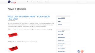 
                            11. GDI Tools ROLL OUT THE RED CARPET FOR FUSION RED LINE ...