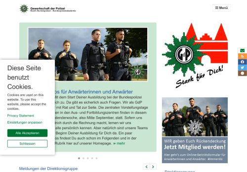 
                            11. GdP Bundespolizeiakademie – Gewerkschaft der Polizei ...