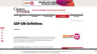 
                            6. GDP-GNI-Definitions | Global Finance Magazine