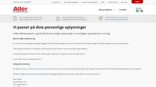 
                            11. GDPR - Allerservice.dk