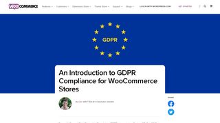 
                            8. GDPR Compliance for WordPress and WooCommerce in 2018