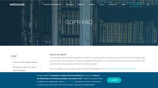 
                            2. GDPR FAQ – Webtrends