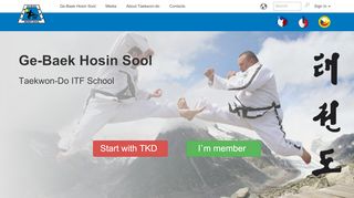 
                            8. Ge-Baek Hosin Sool - Taekwon-Do ITF School