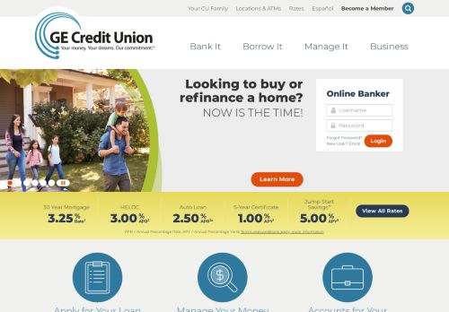 
                            12. GE Credit Union - Home