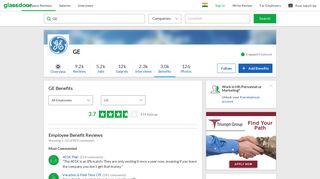 
                            11. GE Employee Benefits and Perks | Glassdoor.co.in