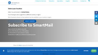 
                            10. GE Healthcare India SmartMail Signup form - Signup & receive ...