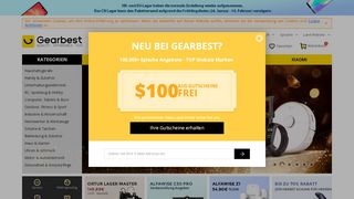 
                            3. GearBest: Online Einkaufen - die besten Gadget zum Schnäppchenpreis
