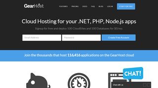 
                            11. GearHost: .NET and PHP Cloud Hosting