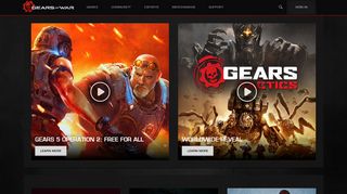 
                            2. Gears of War - Official Site