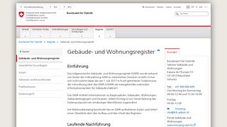 
                            4. Gebäude- und Wohnungsregister - Bundesamt für Statistik