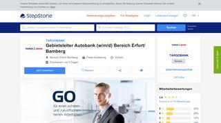 
                            11. Gebietsleiter Autobank (m/w) Bereich Erfurt/ Bamberg - Job bei ...